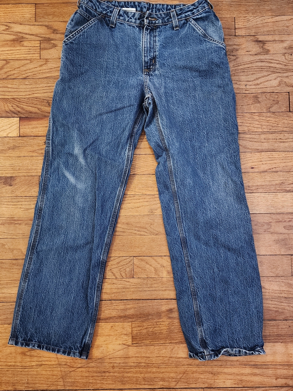 Carhartt Women’s 10x30 Carpenter Work Jeans Vintage Indigo 2007